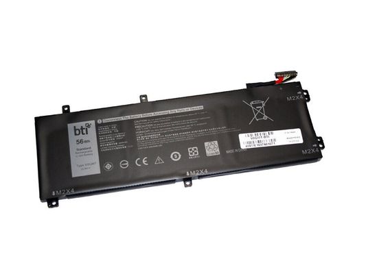BTI 56Wh 3 cell 09TM7D compatible battery for DELL XPS 15 (7590) PRECISION 5540 VOSTRO 7500 INSPIRON 7700 INSPIRON 7501 INSPIRON 7500 - Thumbnail 2