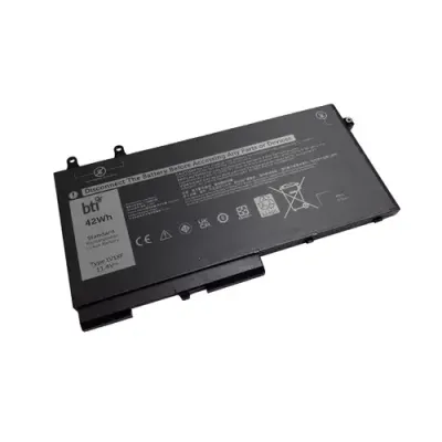 BTI Replacement 3 cell battery for DELL LATITUDE 5400 5500 5501 5401 5400 5411 5410 PRECISION 3541 3540 3550 7591 2-IN-1 42Whr