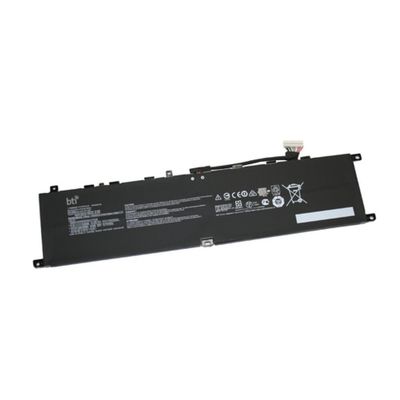 BTI 65Wh 4 cell BTY-M57 compatible battery for MSI VECTOR GP76 12UH-603ES VECTOR GP76 12UH-427BE VECTOR GP76 12UH-426NL VECTOR GP76 12UH-048BE - Thumbnail 2