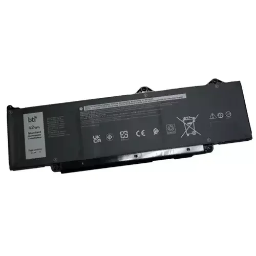 BTI 42Wh 3 cell 6CVCT compatible battery for DELL 79T1D CT1GY HKY76 6PCRX 9268W 16XGV MDPNX X3VH2 YRYYW 7TGXP R3T1W CC4D5 9DVJP V6PFC 3680 mAh 42 Wh Lithium-Ion (Li-Ion) 11.4 V Black 1 pc(s) - Image 1