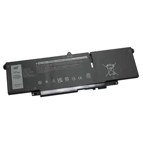 BTI 57Wh 3 cell JNYT4 compatible battery for DELL 2R2W8 P8RCC LATITUDE 16 7640 LATITUDE 14 7440 LATITUDE 13 7340 LATITUDE 7640 LATITUDE 7440 - Image 1