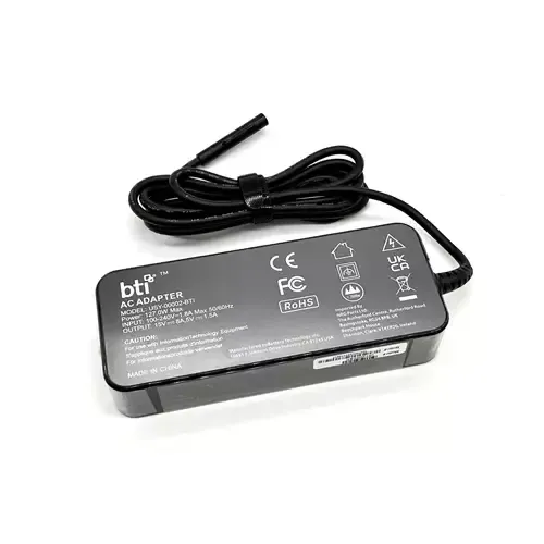 BTI 127W AC Adapter for Microsoft Pro 6 7 8 9 Surface Pro x Surface Pro 7+ Surface Go 2/3 Surface Laptop Studio with EU power cable - Image 1