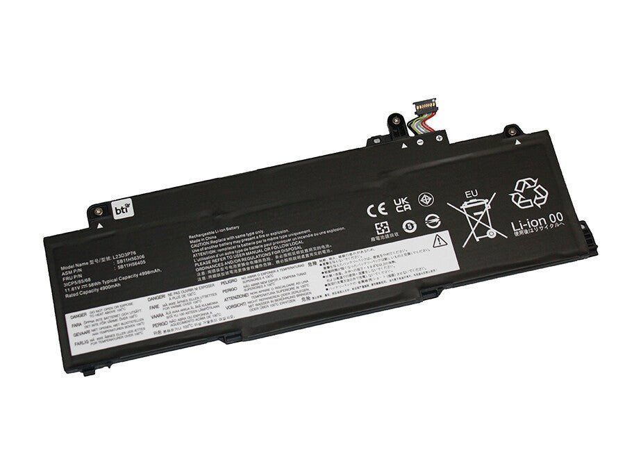BTI replacement battery for LENOVO THINKPAD T14S GEN 6 21M2 THINKPAD T14S GEN 6 21M1 THINKPAD T14S GEN 6 - Image 1