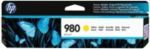 HP 980 Yellow Original Ink Cartridge - Thumbnail 1