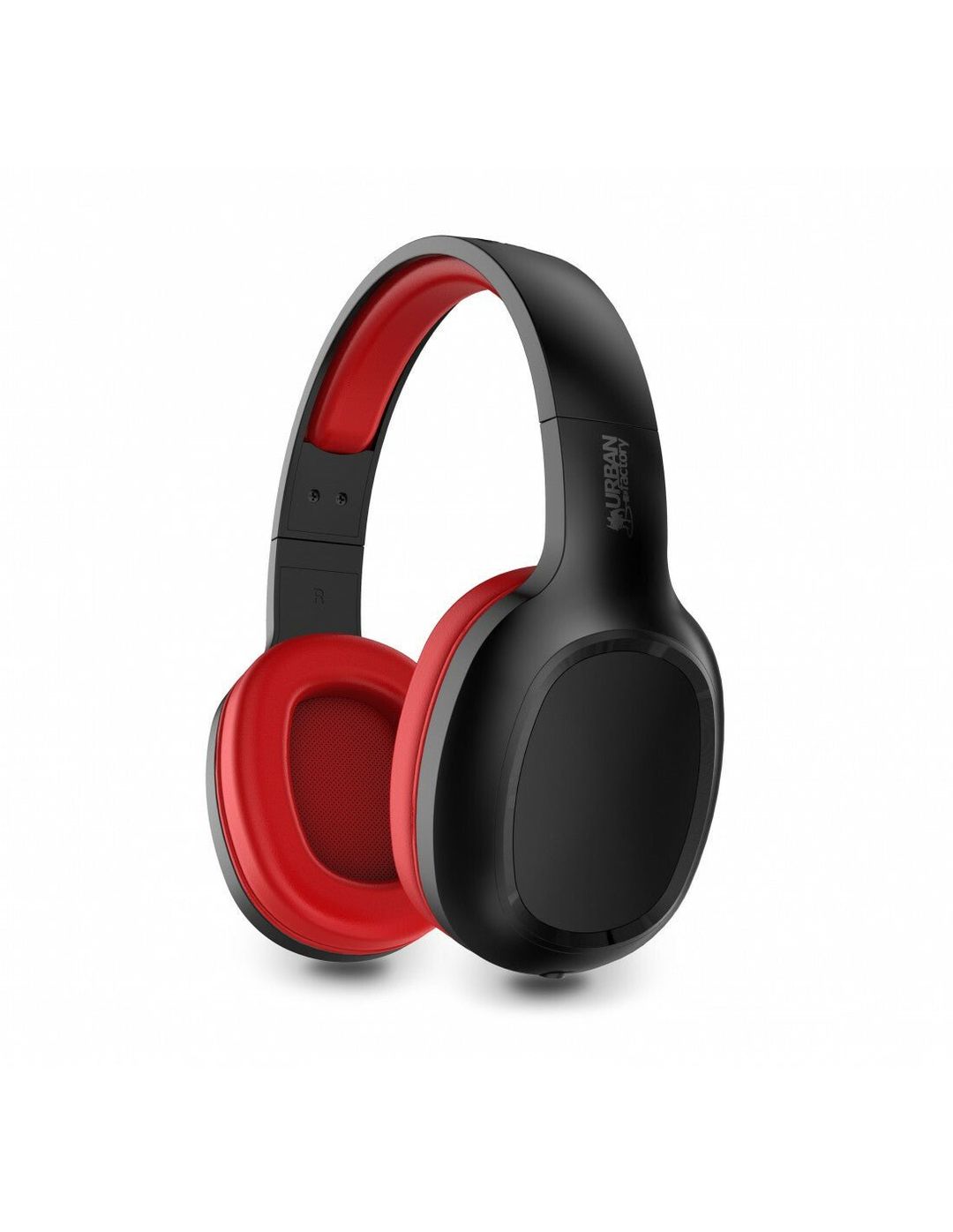 Urban Factory MOVEE Headset Wireless Head-band Gaming Micro-USB Bluetooth Black Red - Image 1