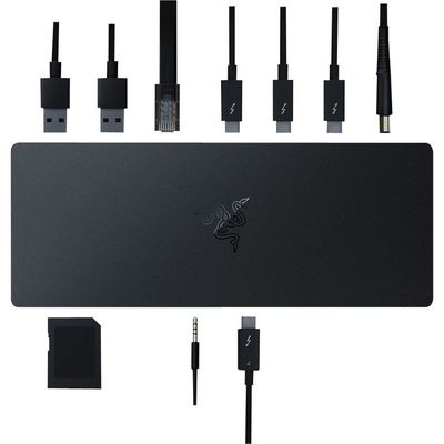 Razer RC21-01690100-R3W1 laptop dock/port replicator Wired Thunderbolt 4 Black
