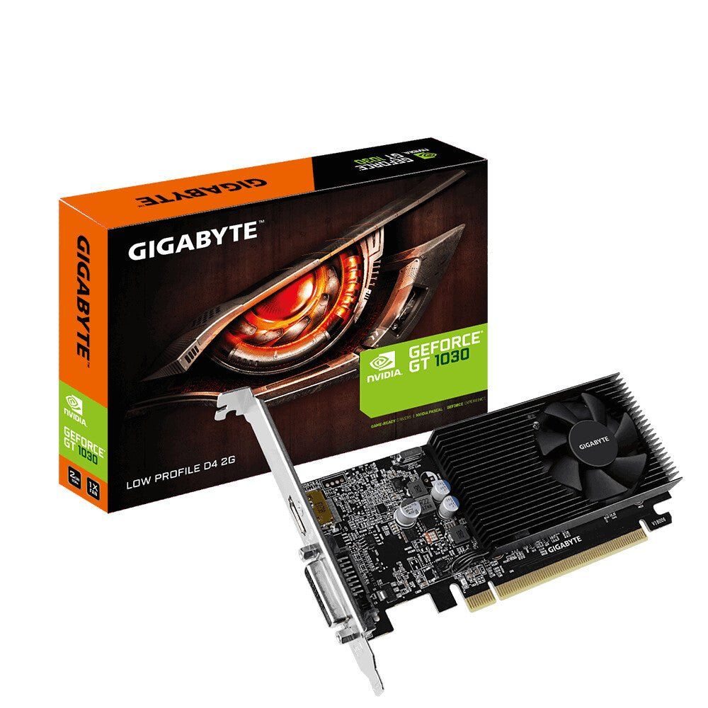GIGABYTE GV-N1030D4-2GL graphics card NVIDIA GeForce GT 1030 2 GB GDDR4 - Image 1