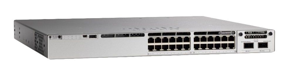 Cisco Catalyst C9300-24UX-E network switch Managed L2/L3 10G Ethernet (100/1000/10000) Power over Ethernet (PoE) 1U Grey - Image 1
