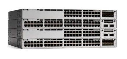 Cisco Catalyst C9300-24P-A network switch Managed L2/L3 Gigabit Ethernet (10/100/1000) Power over Ethernet (PoE) 1U Grey - Image 1