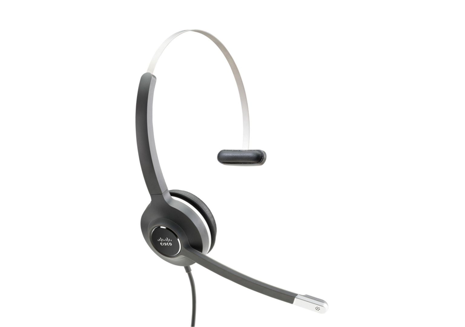 Cisco Headset 531, Wired Single On-Ear Quick Disconnect Headset with RJ-9 Cable, Charcoal, 2-Year Limited Liability Warranty (CP-HS-W-531-RJ=) - Image 1