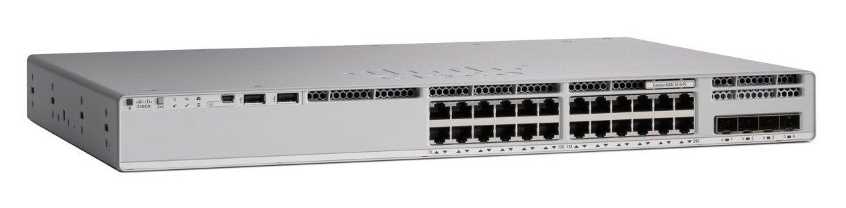 Cisco C9200L-24PXG-2Y-E network switch Managed L3 Power over Ethernet (PoE) Grey - Image 1