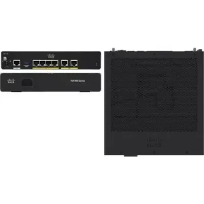 Cisco C921-4P wired router Gigabit Ethernet Black - Thumbnail 2