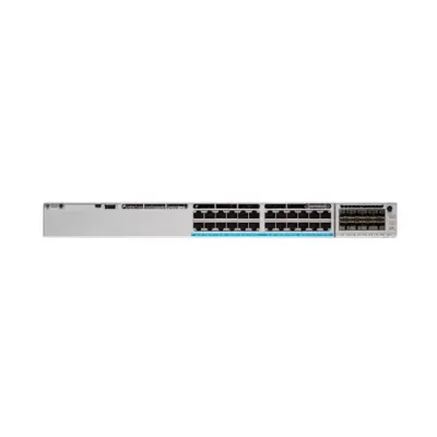 Cisco C9300L-24P-4X-E network switch Managed L2/L3 Gigabit Ethernet (10/100/1000) Grey - Thumbnail 2