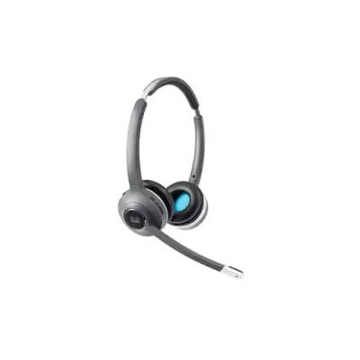 Cisco Headset 562, Wireless Dual On-Ear DECT Headset with Standard Base for US and Canada, Charcoal, 1-Year Limited Liability Warranty (CP-HS-WL-562-S-EU=) - Thumbnail 3