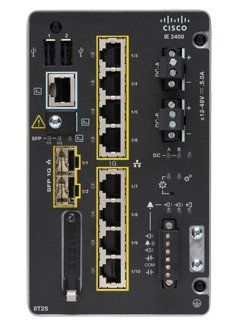 Cisco Catalyst IE3400 Managed L2 Gigabit Ethernet (10/100/1000) Black