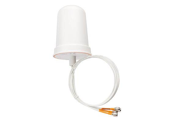 Cisco Aironet Dual-Band Omnidirectional Wi-Fi Antenna 4 dBi (2.4 GHz)/4 dBi (5 GHz) 4 Ports Wall/Mast Mount 1-Year Limited Hardware Warranty (AIR-ANT2544V4M-RS=)