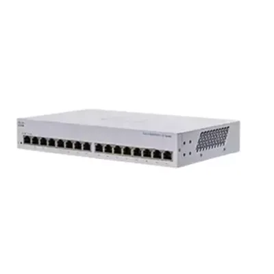 Cisco CBS110 Unmanaged L2 Gigabit Ethernet (10/100/1000) 1U Grey - Thumbnail 2