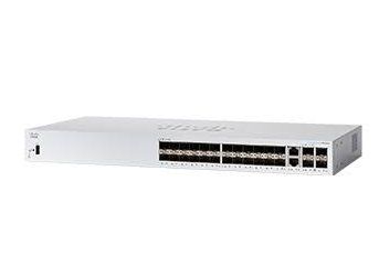 Cisco CBS350 Managed L3 1U Black, Grey - Image 1