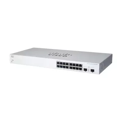 Cisco Business CBS220-16P-2G Smart Switch | 16 Port GE | PoE | 2x1G SFP | 3-Year Limited Hardware Warranty (CBS220-16P-2G-UK) - Thumbnail 2