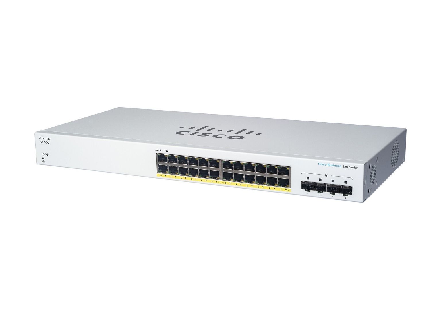 Cisco Business CBS220-24T-4G Smart Switch | 24 Port GE | 4x1G SFP | 3-Year Limited Hardware Warranty (CBS220-24T-4G-UK) - Image 1