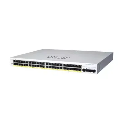 Cisco Business CBS220-48P-4G Smart Switch | 48 Port GE | PoE | 4x1G SFP | 3-Year Limited Hardware Warranty (CBS220-48P-4G-UK) - Thumbnail 2