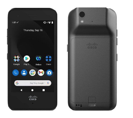 Cisco 840 10.2 cm (4") Android 10 USB Type-C 3 GB 32 GB 3040 mAh Black - Image 1