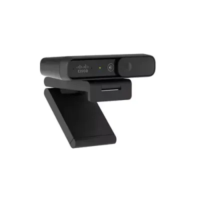 Cisco Desk Camera 1080p in Carbon Black with up to 1080p Full HD Video, Dual Microphones, Low-Light Performance, 1-Year Limited Hardware Warranty (CD-DSKCAMD-C-WW) - Thumbnail 2
