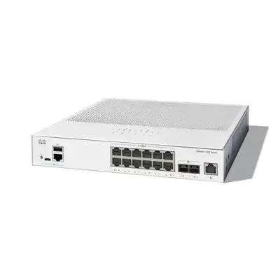 Cisco Catalyst C1300-12XT-2X network switch Managed L2/L3 Grey - Thumbnail 2