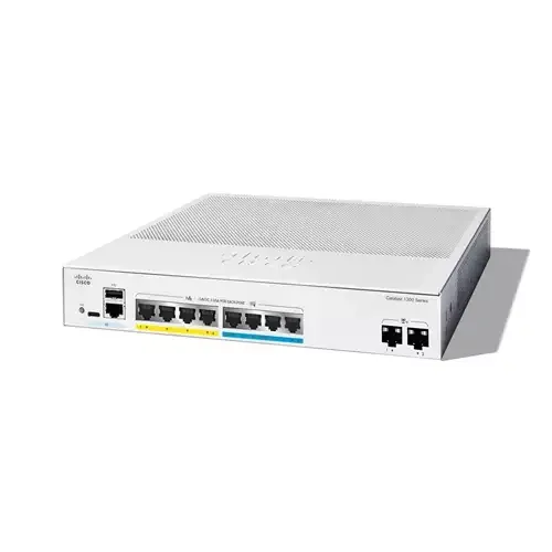 Cisco Catalyst C1300-8MGP-2X network switch Managed L2/L3 Gigabit Ethernet (10/100/1000) Power over Ethernet (PoE) Grey - Image 1