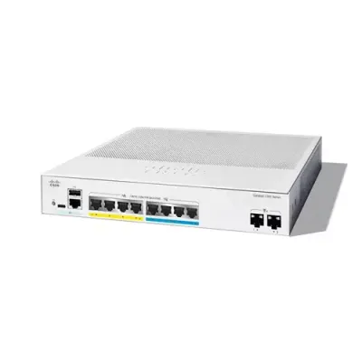 Cisco Catalyst C1300-8MGP-2X network switch Managed L2/L3 Gigabit Ethernet (10/100/1000) Power over Ethernet (PoE) Grey