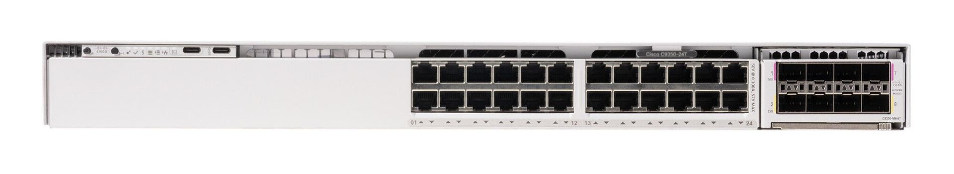 Cisco C9350-24T network switch Managed L3 1U Grey - Image 1