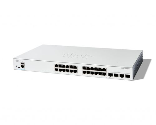 Cisco Catalyst C1200-24T-4G-RF network switch Managed L2/L3 Gigabit Ethernet (10/100/1000) White