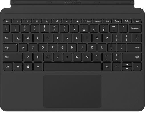 Microsoft Surface Go Type Cover QWERTY Microsoft Cover port Black