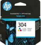 HP 304 Tri-color Original Ink Cartridge - Image 1