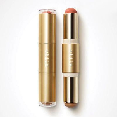 Stila Blush & Bronze Hydro-Blur Cheek Duo 9.46g (Various Shades) - Apricot & Golden