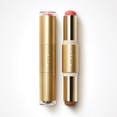 Stila Blush & Bronze Hydro-Blur Cheek Duo 9.46g (Various Shades) - Grapefruit & Caramel