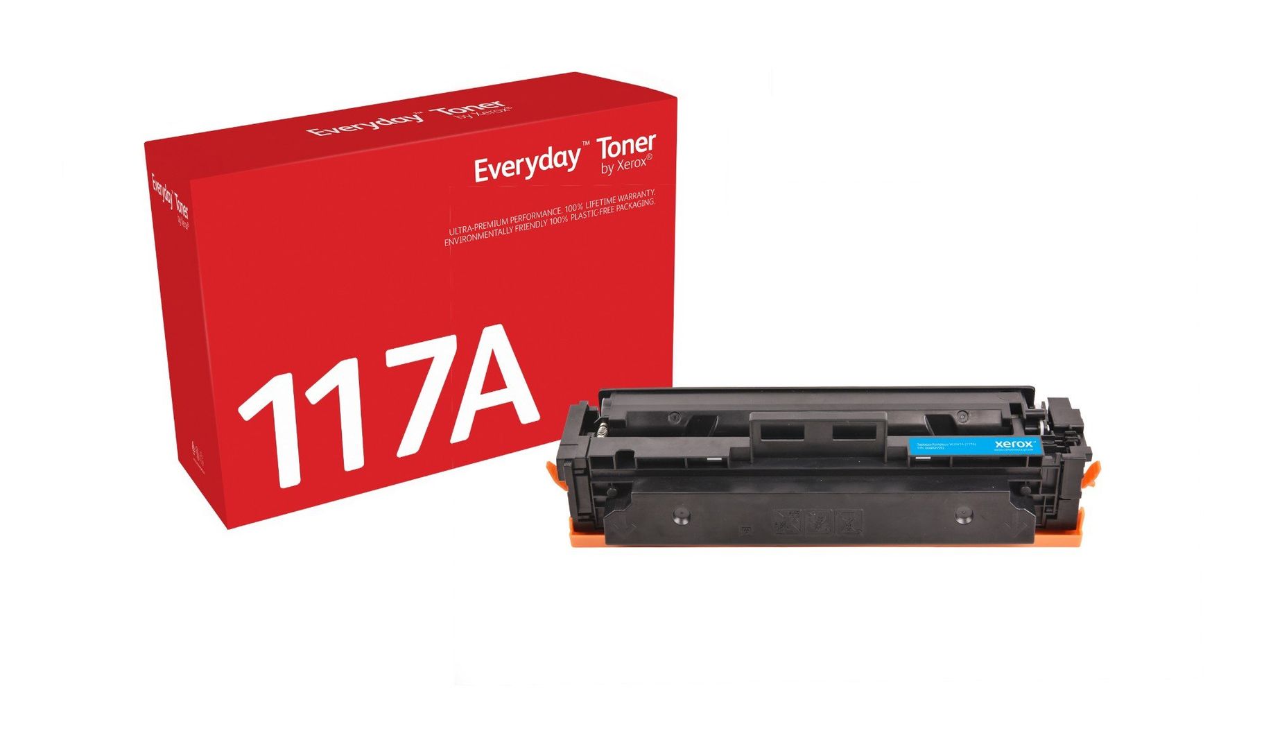 Everyday™ Cyan Toner by Xerox compatible with HP 117A (W2071A), Standard capacity - Image 1