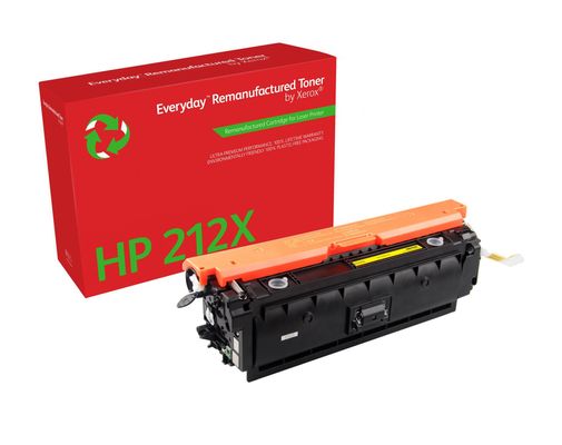 Everyday™ Yellow Toner by Xerox compatible with HP 212X (W2122X), High capacity
