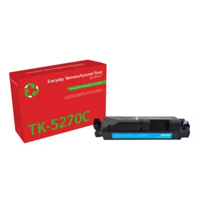 Everyday™ Cyan Remanufactured Toner by Xerox compatible with Kyocera TK-5270C, Standard capacity - Thumbnail 2