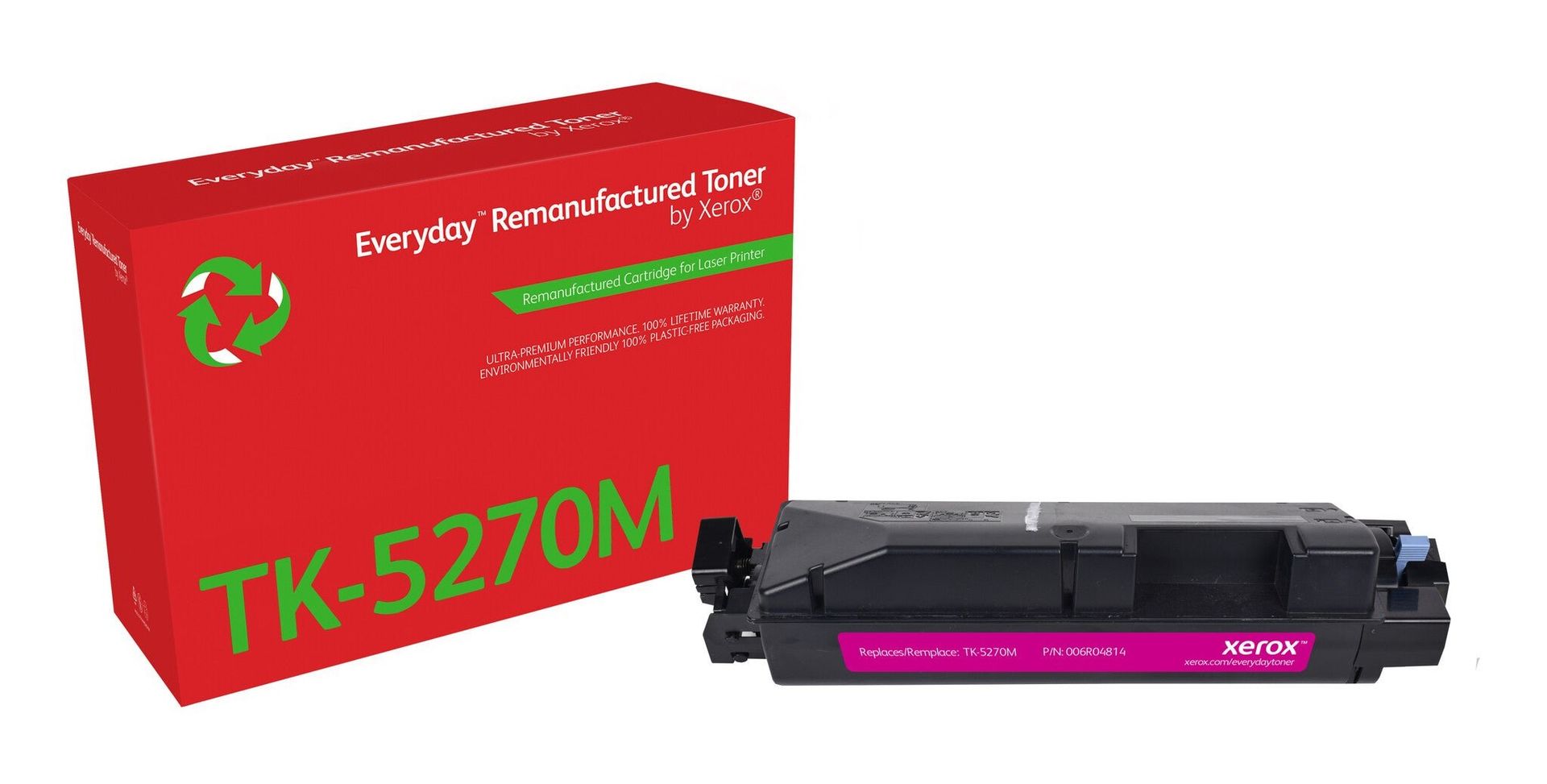 Everyday™ Magenta Remanufactured Toner by Xerox compatible with Kyocera TK-5270M, Standard capacity - Image 1