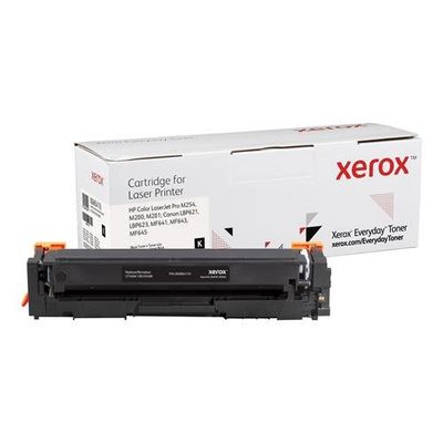 Everyday™ Black Toner by Xerox compatible with HP 203A (CF540A), Standard capacity