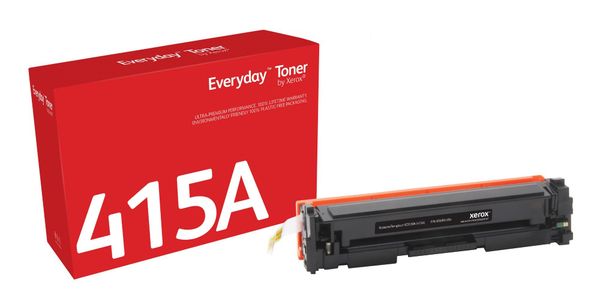 Everyday™ Black Toner by Xerox compatible with HP 415A (W2030A), Standard capacity