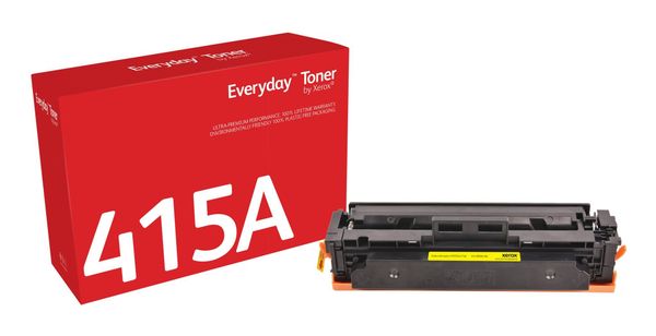 Everyday Yellow Toner by Xerox compatible with HP 415A (W2032A) Standard capacity