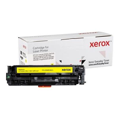 Everyday™ Yellow Remanufactured Toner by Xerox compatible with HP 304A (CC532A), Standard capacity