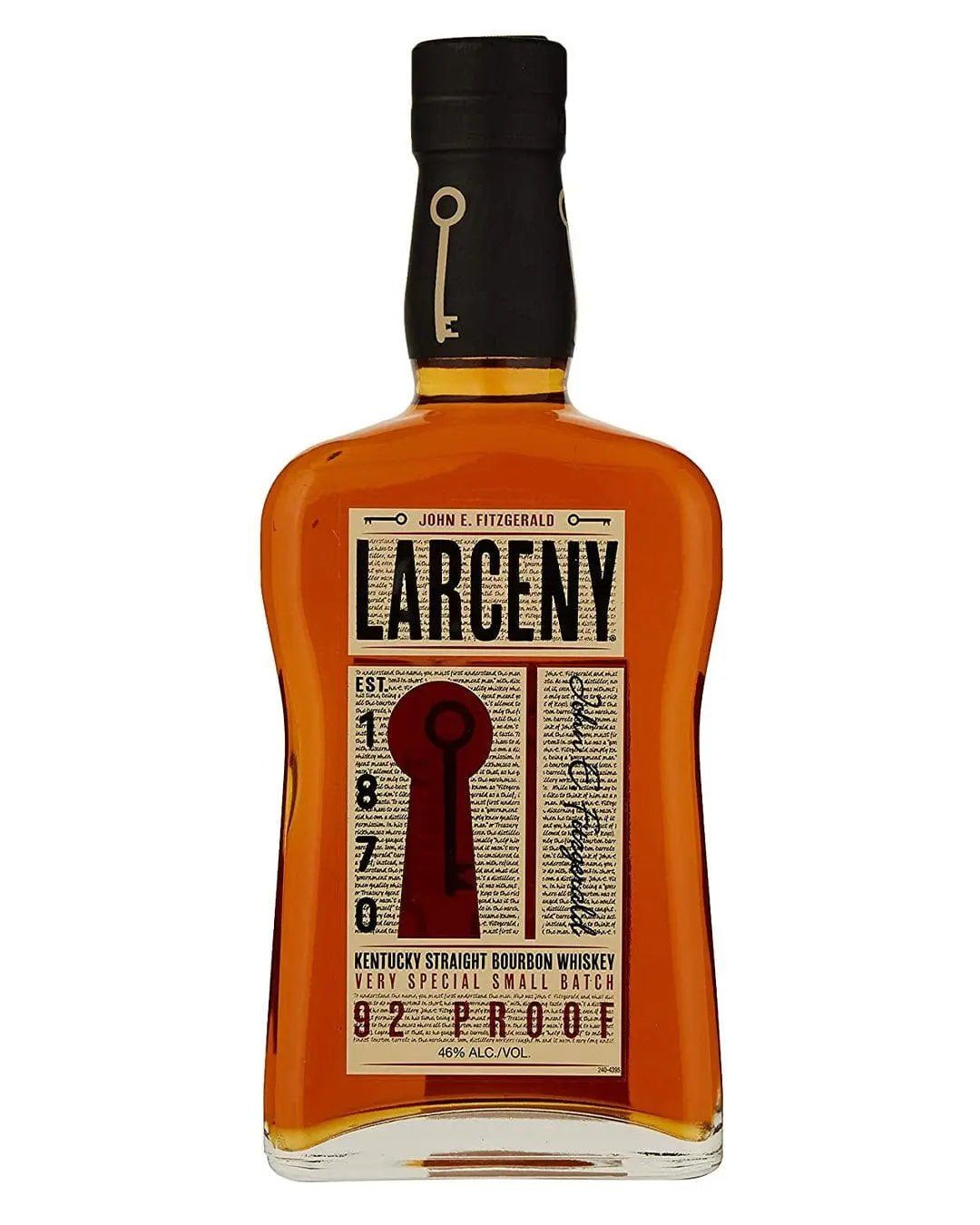 Larceny 92 Proof Kentucky Straight Bourbon Whiskey - Image 1