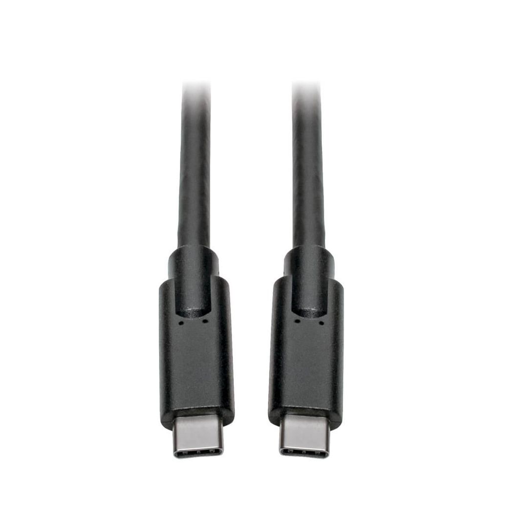 Tripp Lite U420-010 USB-C Cable (M/M) - USB 3.2, Gen 1 (5 Gbps), Thunderbolt 3 Compatible, 10 ft. (3.05 m) - Image 1