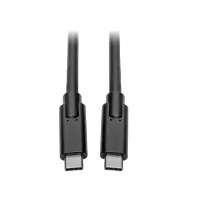 Tripp Lite U420-010 USB-C Cable (M/M) - USB 3.2, Gen 1 (5 Gbps), Thunderbolt 3 Compatible, 10 ft. (3.05 m) - Thumbnail 2