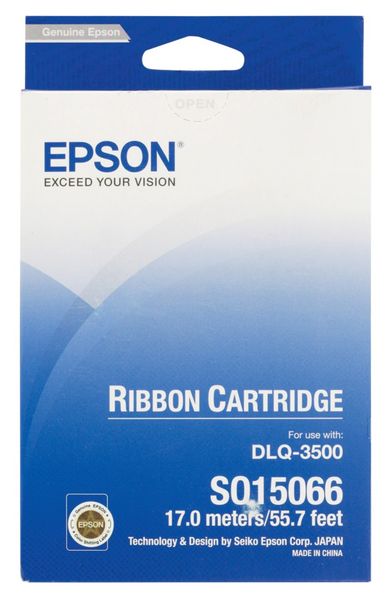 Epson C13S015066 Nylon black. 6.000K characters for Epson DLQ 3000/350