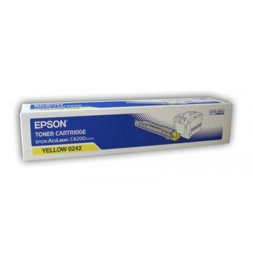 Epson C13S050242/0242 Toner yellow. 8.5K pages/5% for Epson AcuLaser C - Image 1