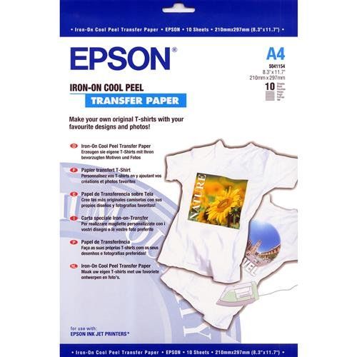 Epson Iron-on-Transfer Paper - A4 - 10 Sheets - Image 1